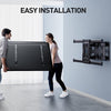 Full-Motion TV Wall Mount For 37" to 82" TVs