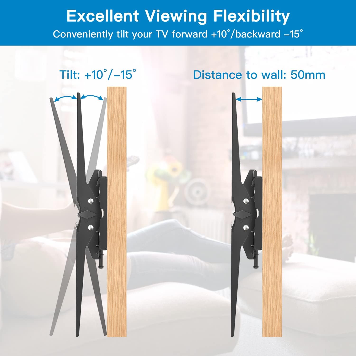 Tilt TV Wall Mount For 26