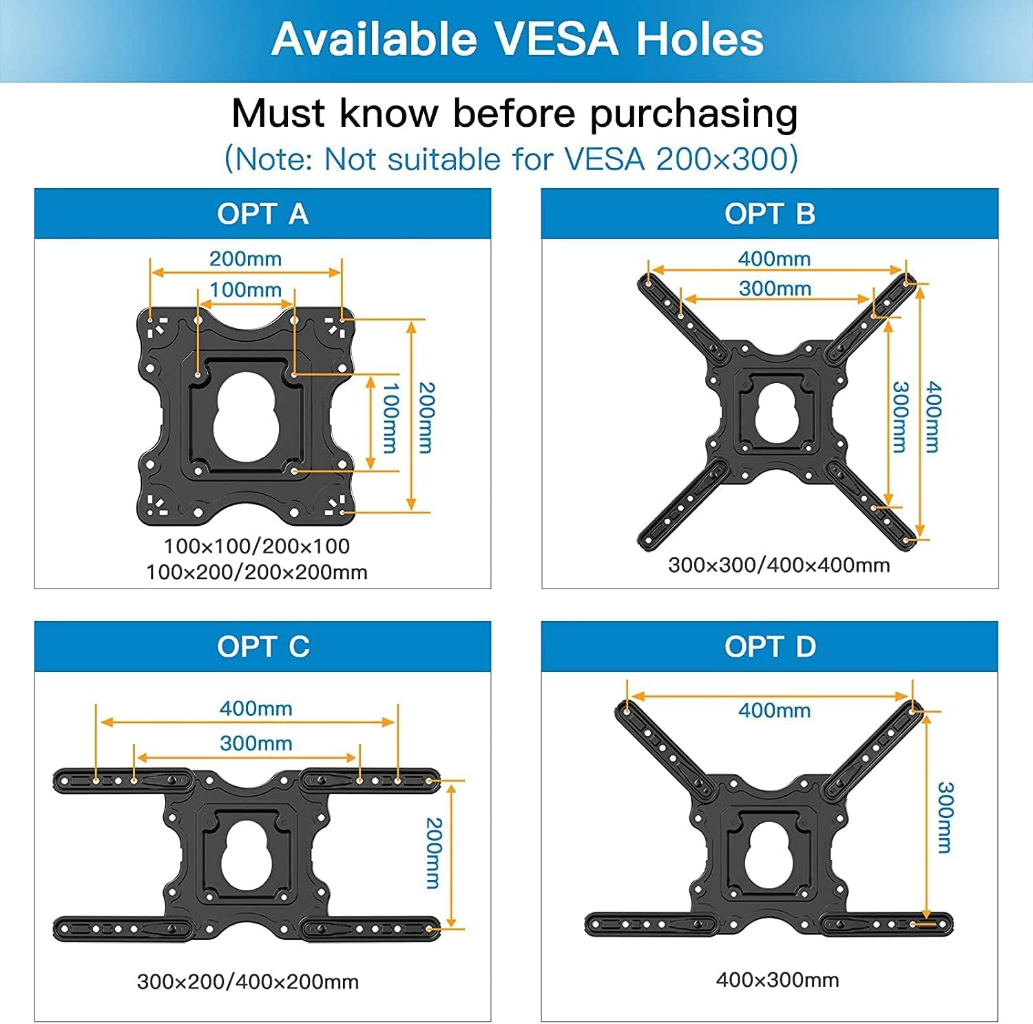 Full Motion TV Wall Mount For 26